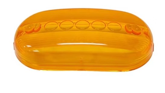 Replacement Lens for 4.125" Oblong Clearance Marker Light
