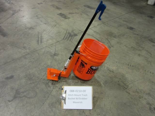 Bad Boy Mowers Maverick Models 2" Hitch Mount Trash Bucket w/Grabber