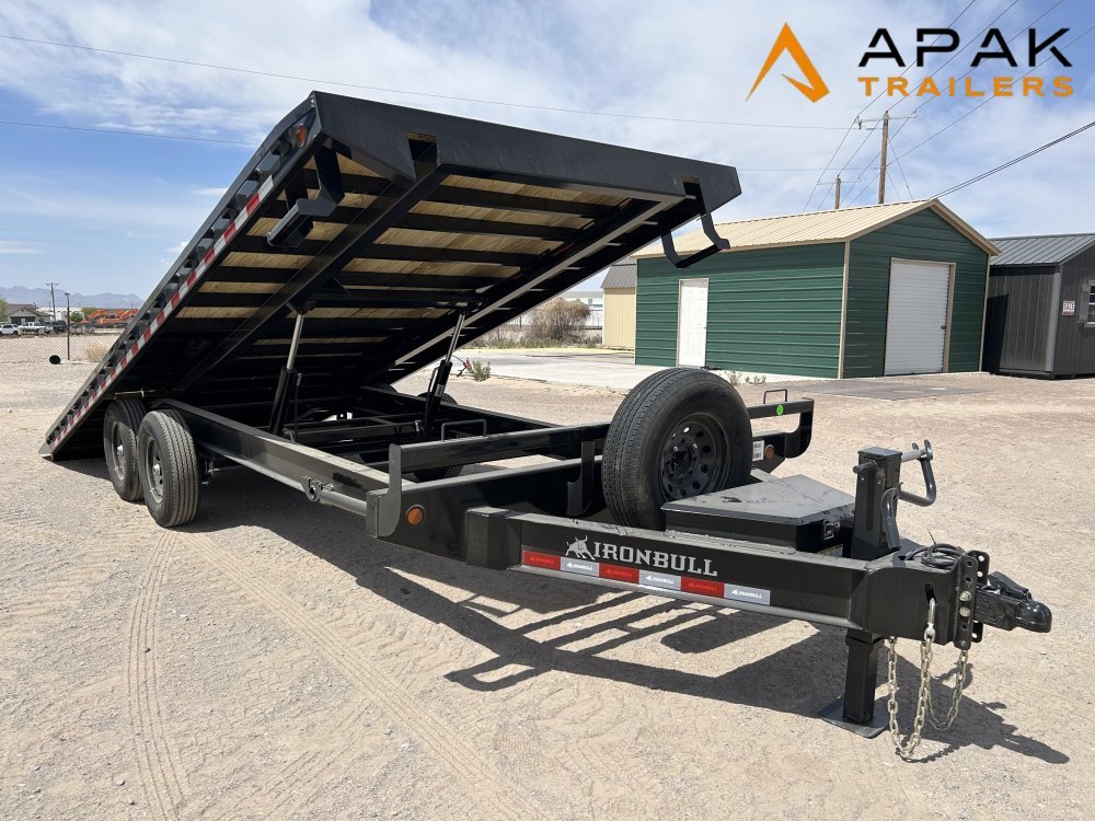 2027 Iron Bull TDP 102x22 14k Deckover Tilt Trailer