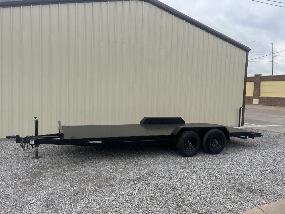 83"x20' Texoma Trailers Flatbed Car Hauler