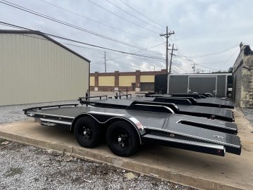 83"x18' 102 Ironworks Flatbed Car Hauler