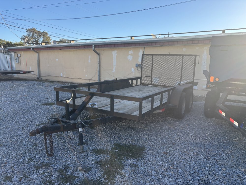 76"x14' C&M Trailers Utility