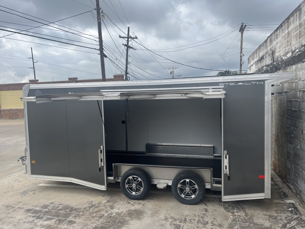 8' 6"x18' Alcom Enclosed Cargo