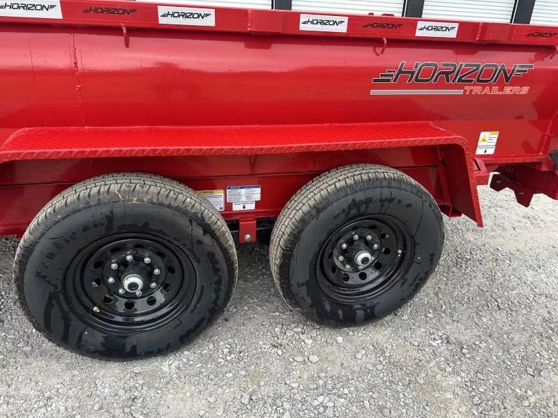 6.92"x14" Horizon Trailers Dump