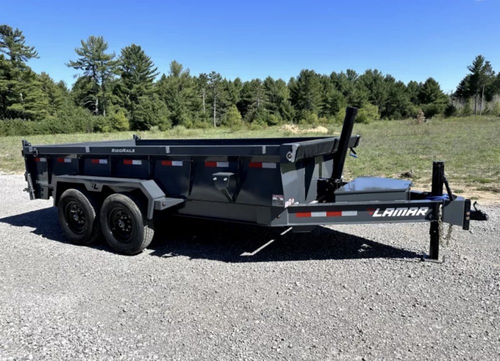 2027 Lamar Trailers 83"x16' 14K Dump Trailer