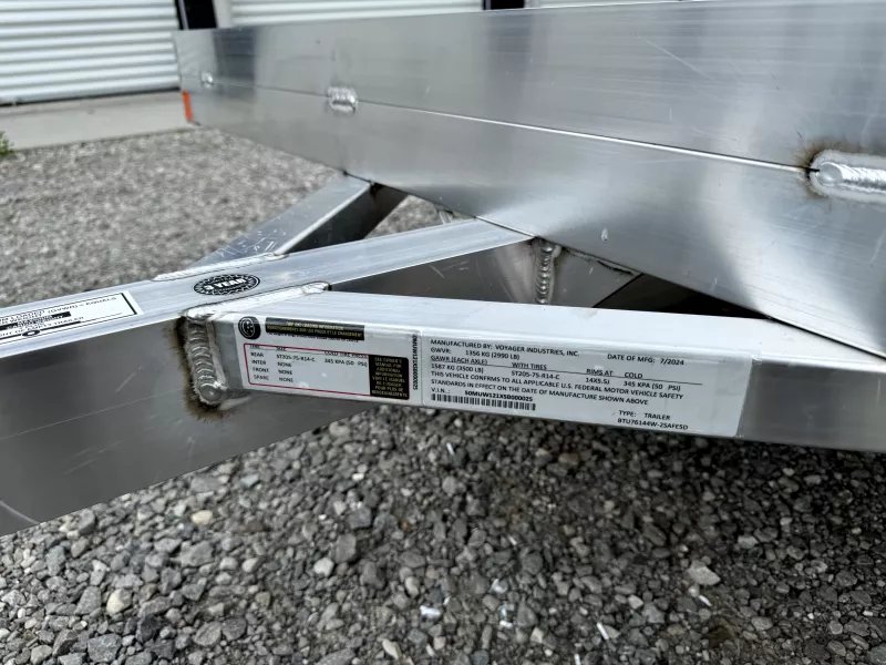 76"x12' Bear Track Aluminum Utility