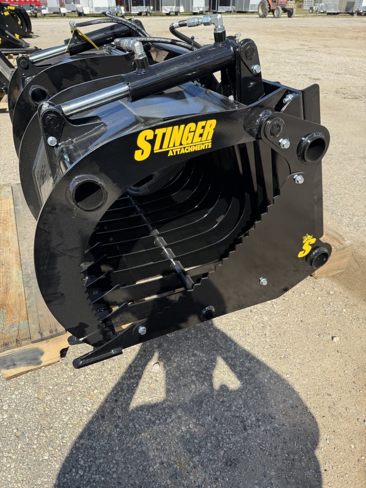 2026 Stinger Attachments 54" Compact Rock Grapple CROG-54-BOS