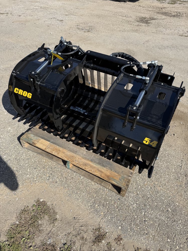 2026 Stinger Attachments 54" Compact Rock Grapple CROG-54-BOS