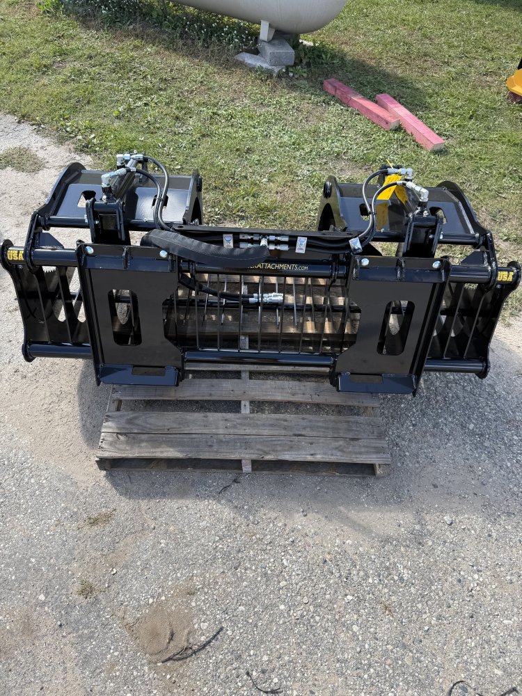 2026 Stinger Attachments 66" Compact Rock Grapple CROG-66-BOS