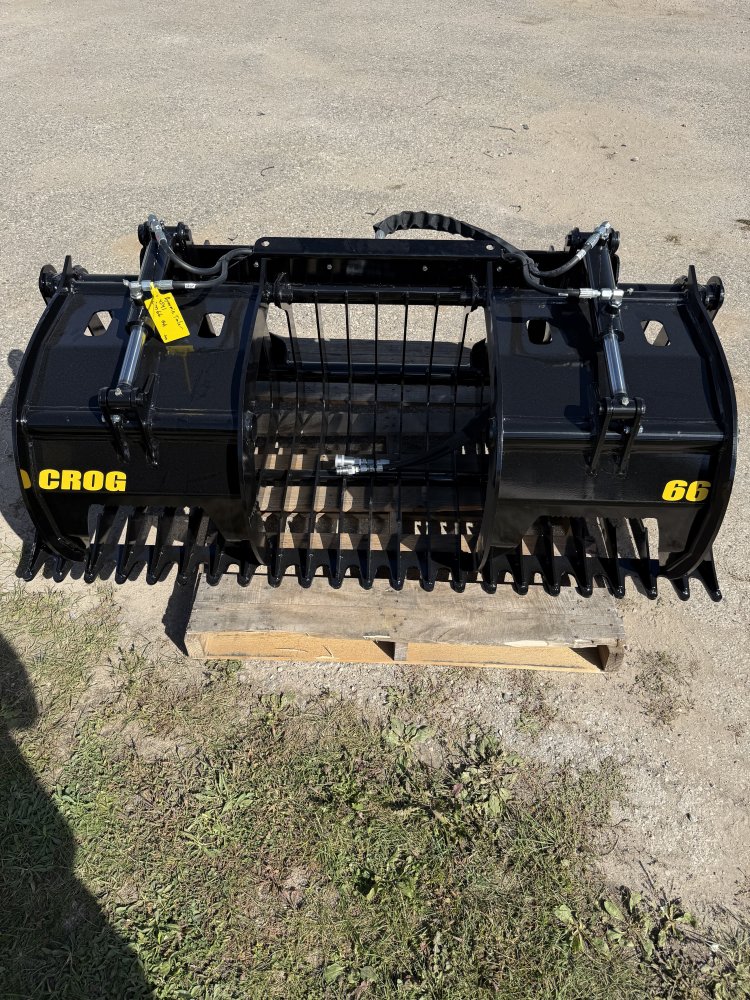 2026 Stinger Attachments 66" Compact Rock Grapple CROG-66-BOS