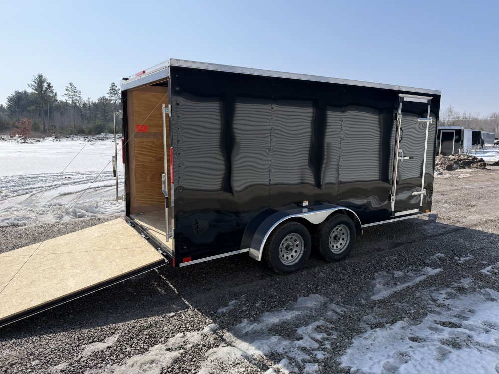 7'x16' Cross Trailers Enclosed Cargo