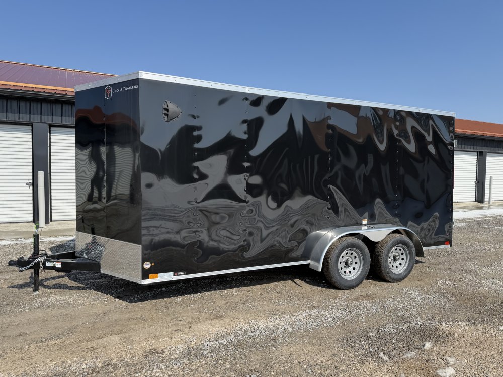 7'x16' Cross Trailers Enclosed Cargo