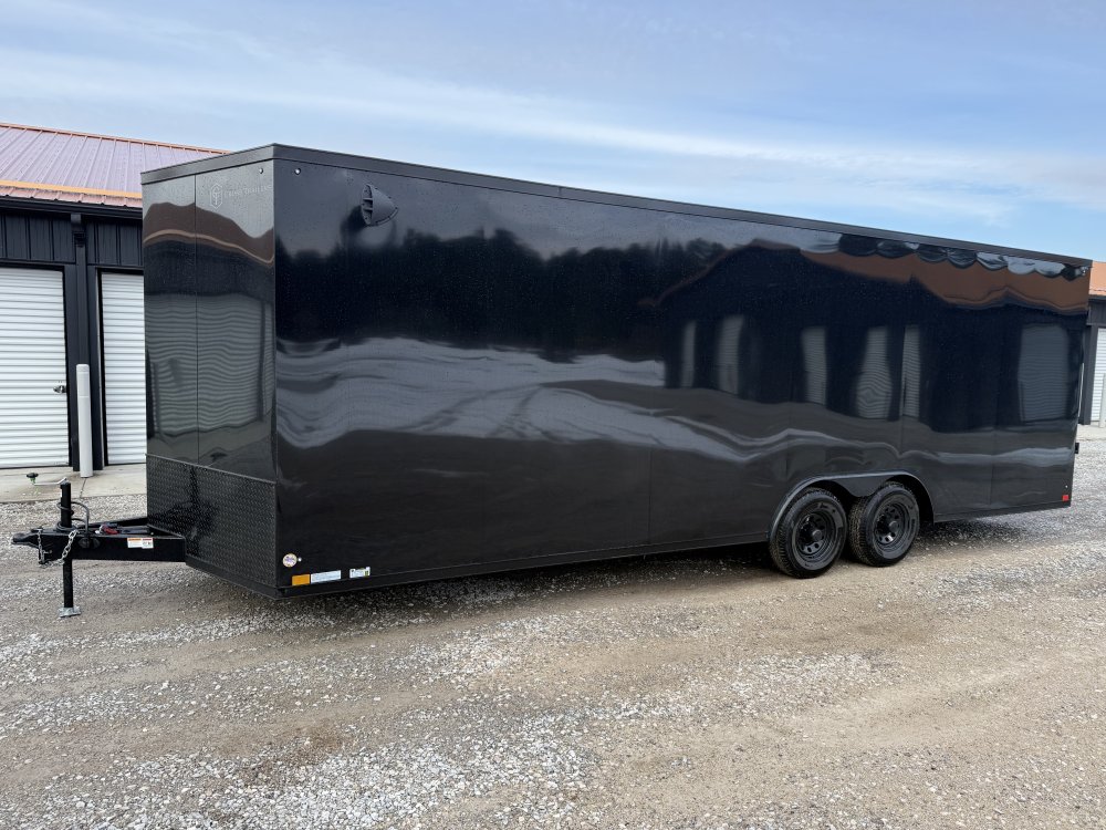 8' 6"x24' Cross Trailers Enclosed Cargo
