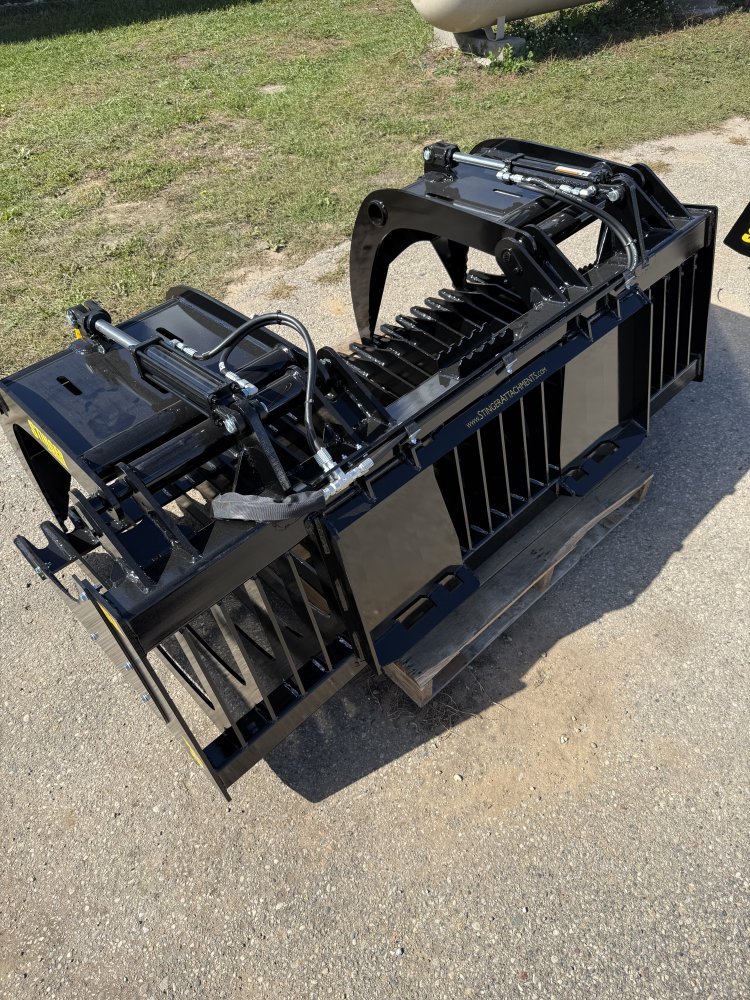 2026 Stinger Attachments 78" Rock Grapple Bucket ROG-78XD-BOS