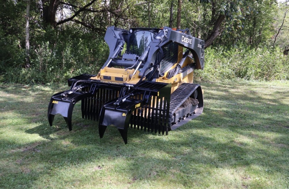 2026 Stinger Attachments 84" Rock Grapple Bucket ROG-84XD-BOS