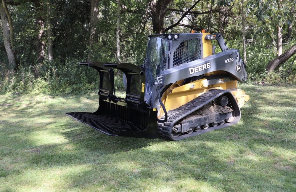 2026 Stinger Attachments 84" Rock Grapple Bucket ROG-84XD-BOS