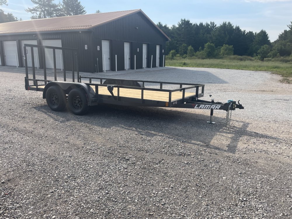 2027 Lamar Trailers 83"x16' Steel Utility Trailer
