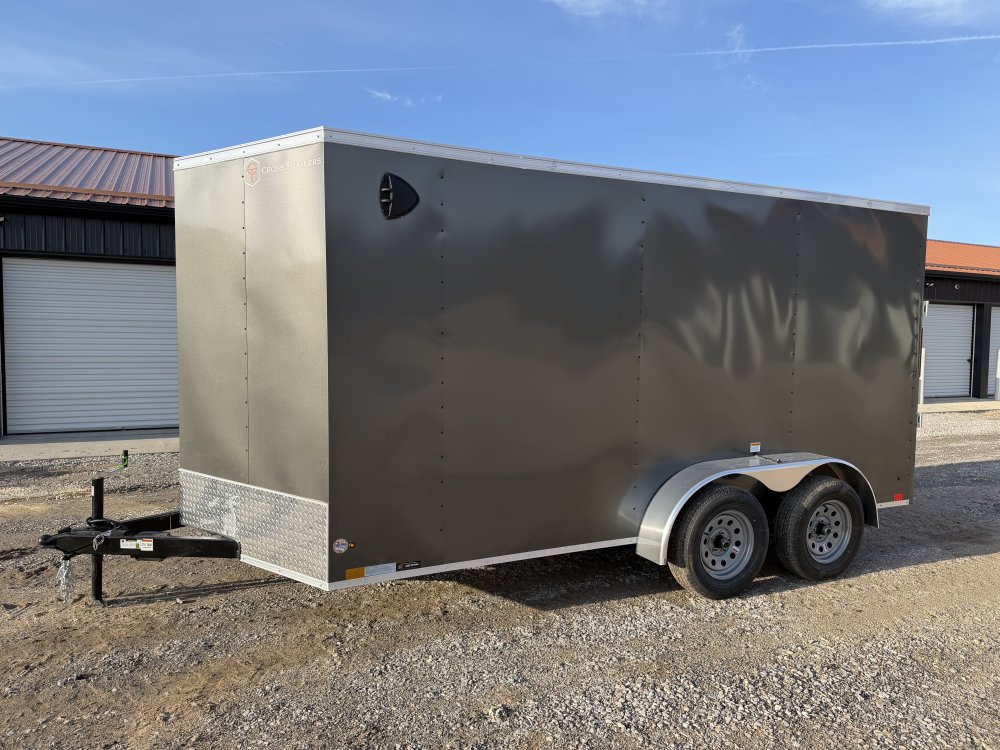 7'x14' Cross Trailers Enclosed Cargo