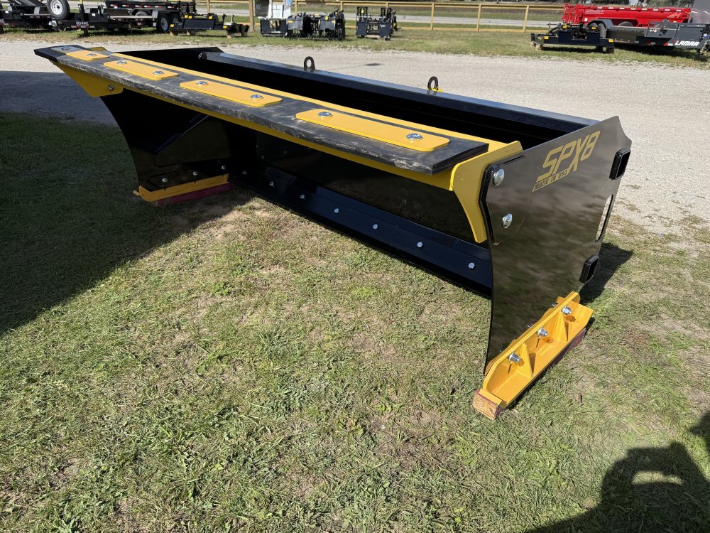 2026 Stinger Attachments 8' Snow Pusher SPX-8S-DBR