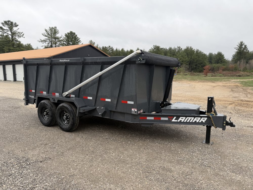 2026 Lamar Trailers 83"x14' 14K Dump Trailer