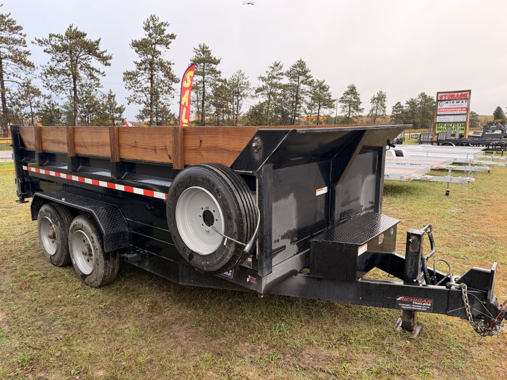 2018 Sure Trac 81"x14' 16K Dump Trailer