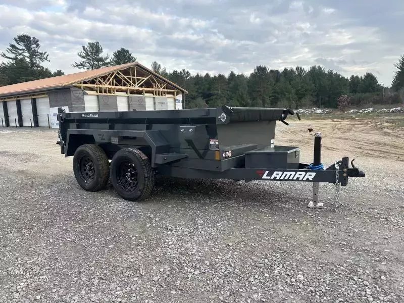 2026 60"X10' 7K Dump Trailer - Lamar Trailers