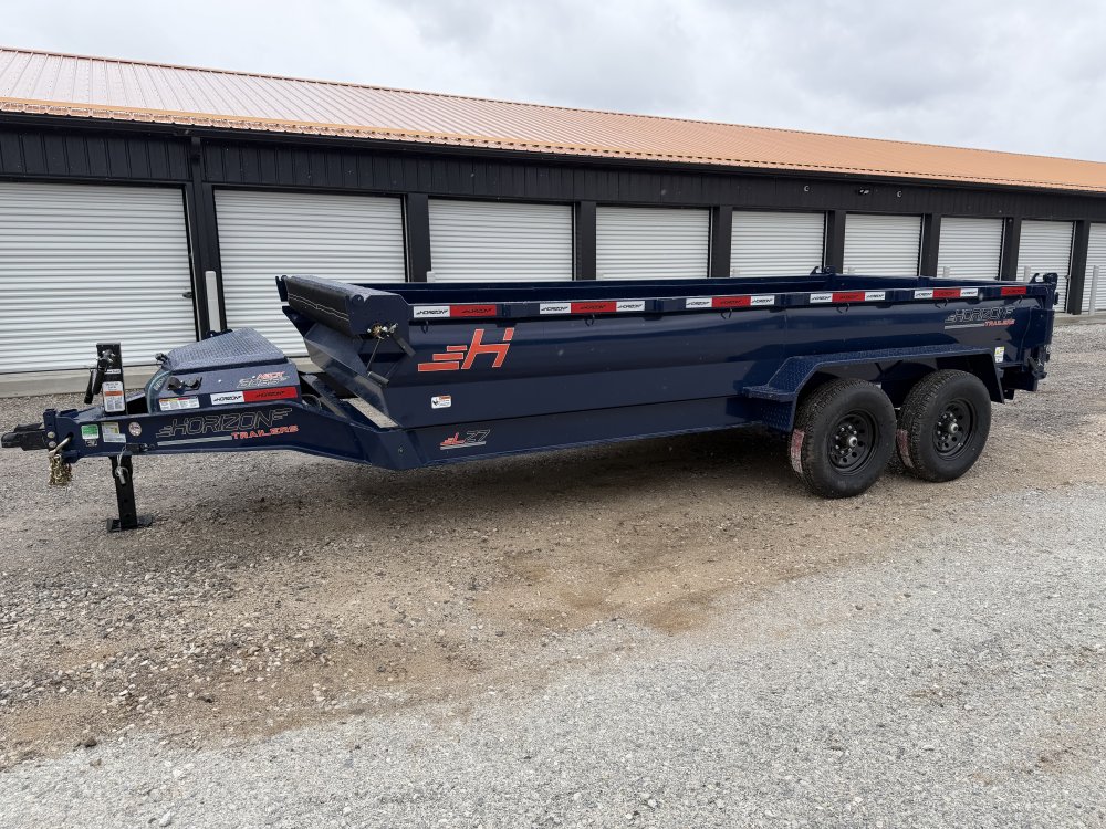 2026 Horizon Trailers 83"x16' Dump Trailer