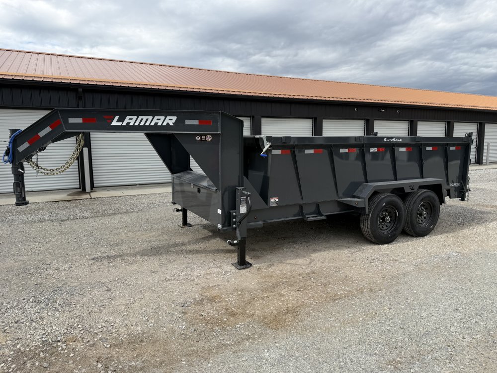 83"x14' Lamar Trailers Dump