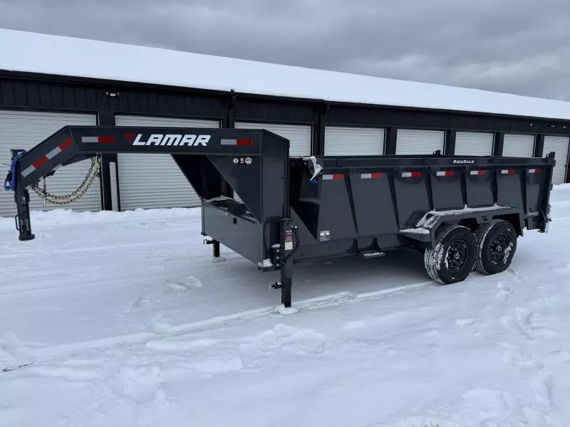 83"x14' Lamar Trailers Dump