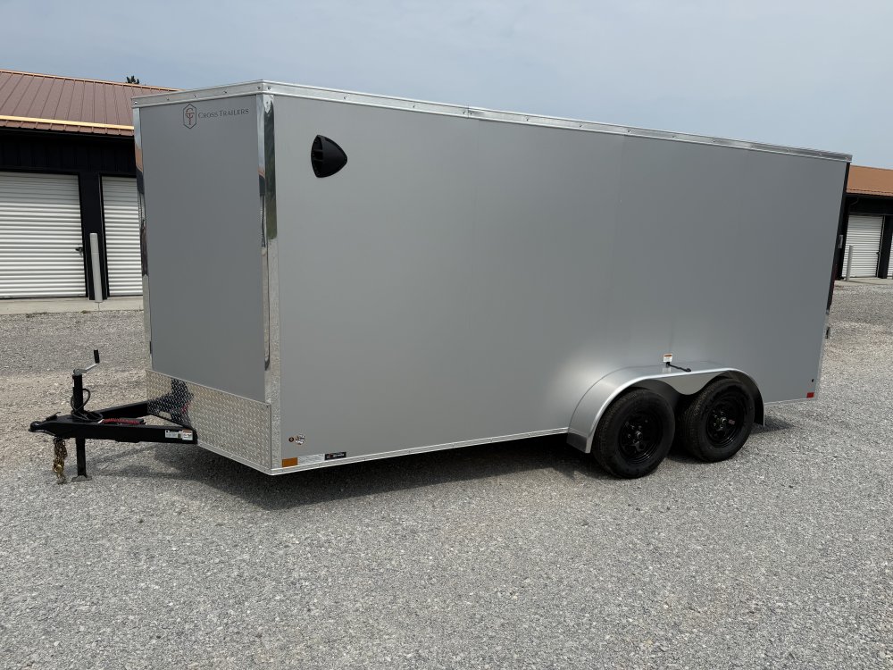 7'x16' Cross Trailers Enclosed Cargo