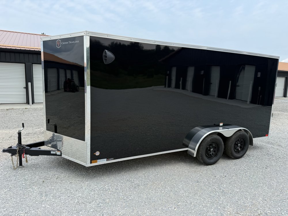 7'x16' Cross Trailers Enclosed Cargo