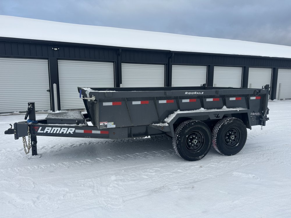 83"x12' Lamar Trailers Dump
