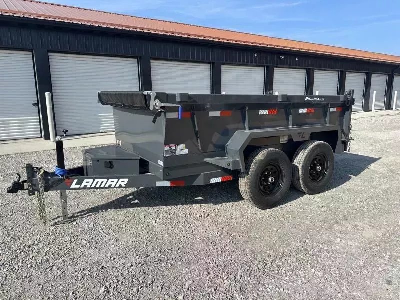 2026 60"X10' 10K Dump Trailer - Lamar Trailers