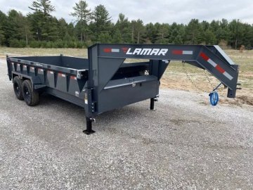 83"x16' Lamar Trailers Dump