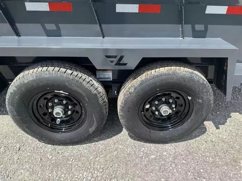 6.92"x16" Lamar Trailers Dump