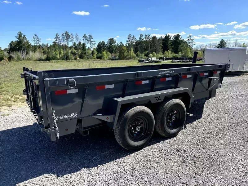 83"x14' Lamar Trailers Dump