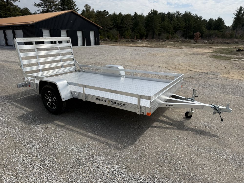 2026 Bear Track 76"x12' 3.5K Aluminum Utility Trailer