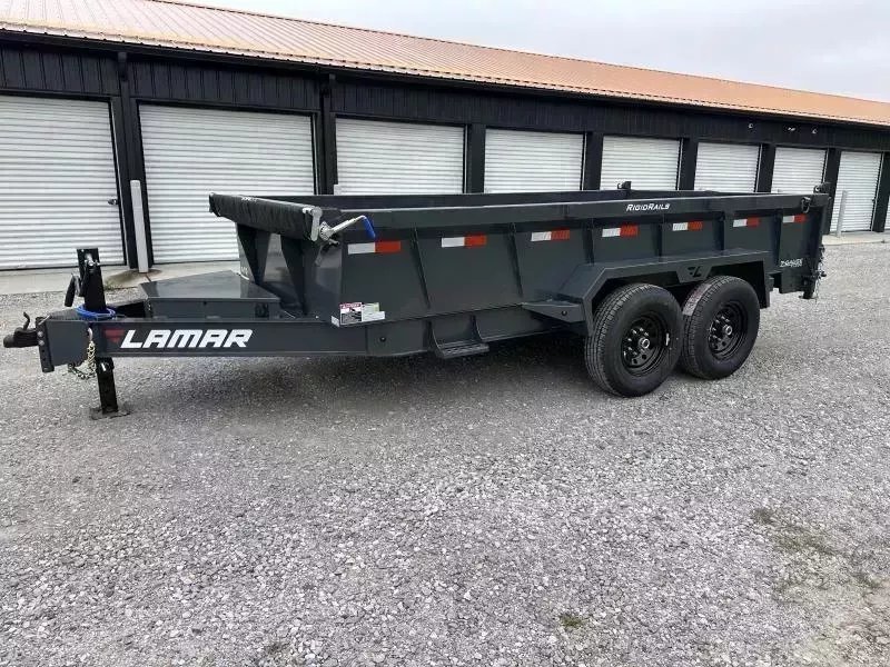 83"x14' Lamar Trailers Dump