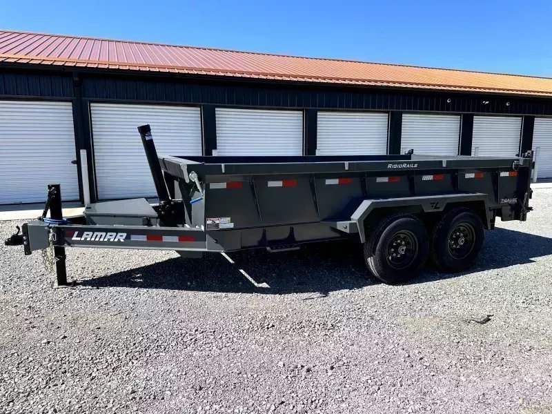 83"x14' Lamar Trailers Dump
