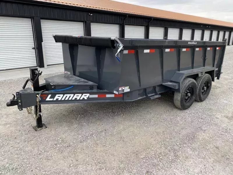 83"x14' Lamar Trailers Dump