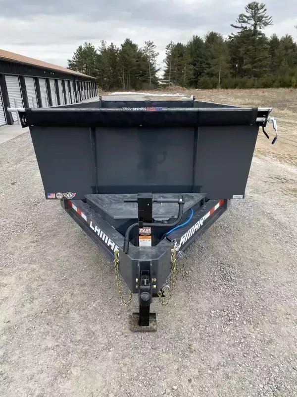 83"x14' Lamar Trailers Dump