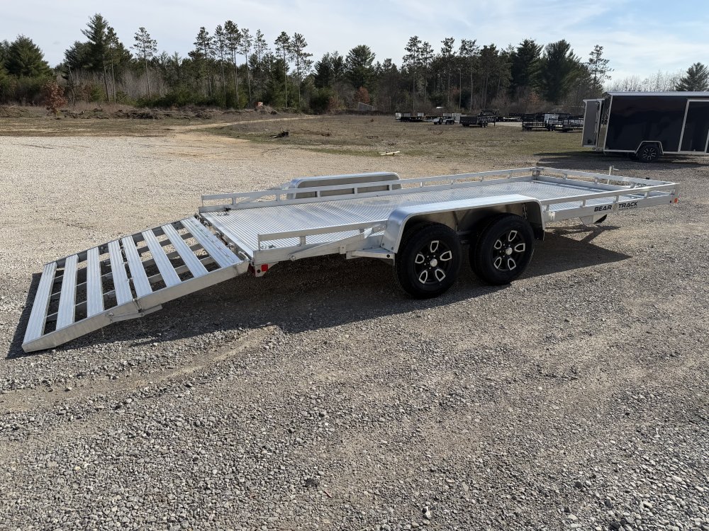 2026 Bear Track 81"x16' 2" Aluminum Utility Trailer