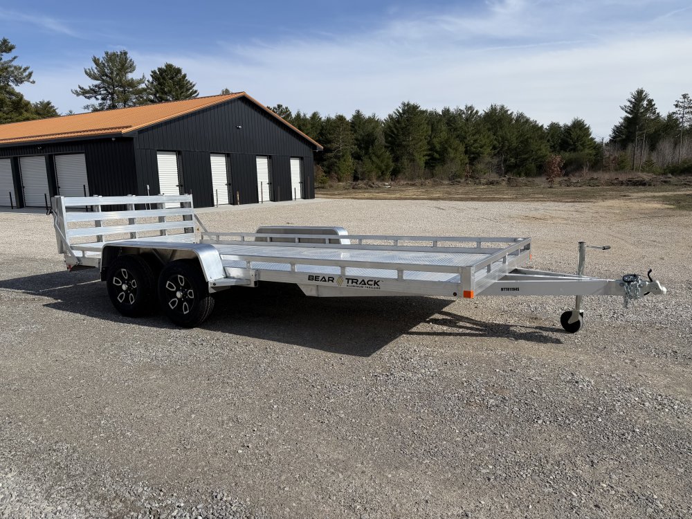 2026 Bear Track 81"x16' 2" 7K Aluminum Utility Trailer