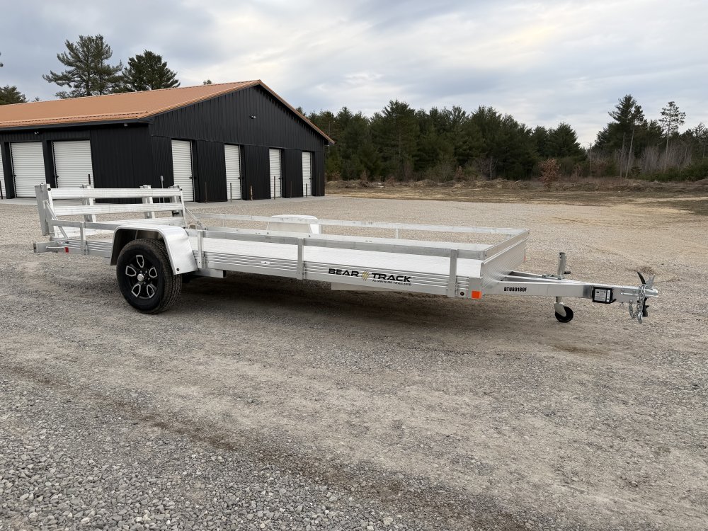 2026 Bear Track 80"x15' 3.5K Aluminum Utility Trailer