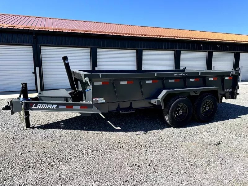 6.92"x16" Lamar Trailers Dump