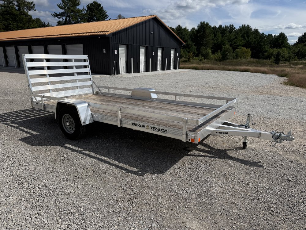 2026 Bear Track 80"x14' 3.5K Aluminum Utility Trailer