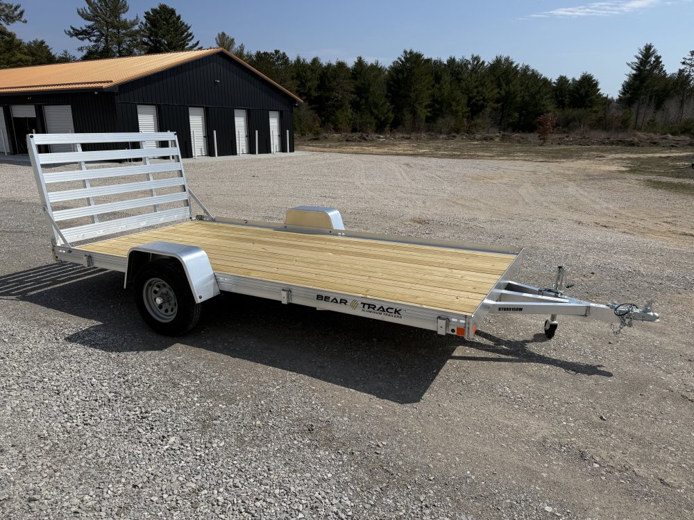 2026 Bear Track 80"x14' 3.5K Aluminum Utility Trailer
