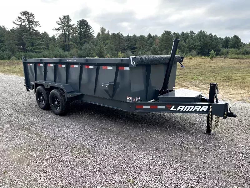 2026 83"X16' 14K Dump Trailer - Lamar Trailers