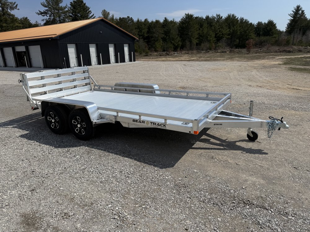 2026 Bear Track 81"x14' 2" 7K Aluminum Utility Trailer
