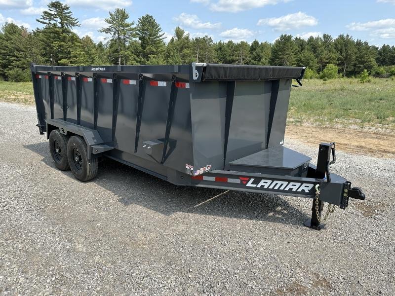 2026 83"X16' 14K Dump Trailer - Lamar Trailers